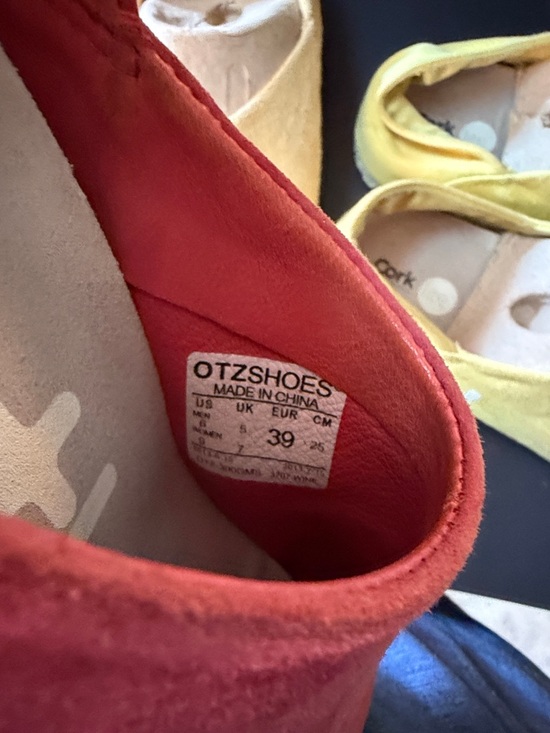 OETZ pink Suede Slip-On Women’s Shoes - Picture 5 of 5